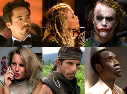 Iron Man, The Wackness, The Dark Knight, American Teen, Tropic Thunder, Traitor Iron Man, The Wackness, The Dark Knight, American Teen, Tropic Thunder, Traitor